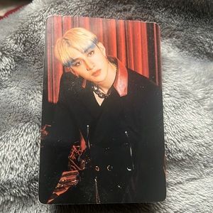 Stray Kids Bang Chan photo card
